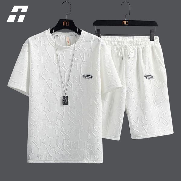 men's tracksuits summer men's tracksuit 2 pieces set 3d letters tshirt shorts hip hop streetwear fashion pattern men sets short sl, Gray
men's tracksuits summer men's tracksuit 2 pieces set 3d letters tshirt shorts hip hop streetwear fashion pattern men sets short sl, Gray