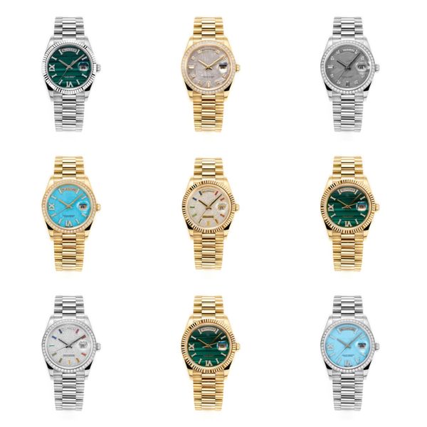 128238 montre de luxe mens watches 36x12.5mm 2834 automatic mechanical movement 904l steel case diamond watch wristwatches, Slivery;brown
128238 montre de luxe mens watches 36x12.5mm 2834 automatic mechanical movement 904l steel case diamond watch wristwatches, Slivery;brown