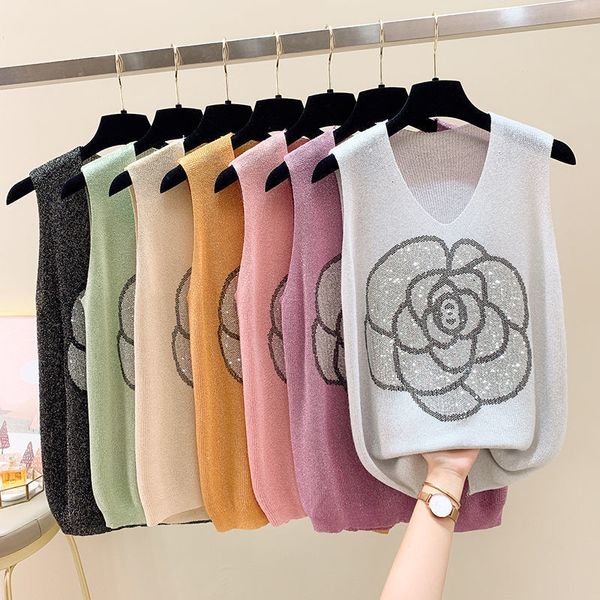 women's tanks camis drilling ice silk camisole for women's summer knitting bright silk backing loose cami casual cute women 23042, White
women's tanks camis drilling ice silk camisole for women's summer knitting bright silk backing loose cami casual cute women 23042, White