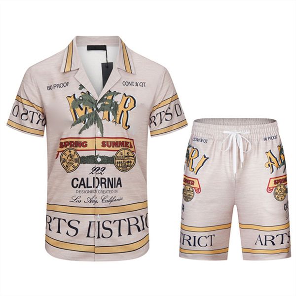 mix style summer designer tracksuits sets 2023 mens hawaii beach classical letter print running suits t-shirt short sleeve t shirts tee spo, Gray 
mix style summer designer tracksuits sets 2023 mens hawaii beach classical letter print running suits t-shirt short sleeve t shirts tee spo, Gray