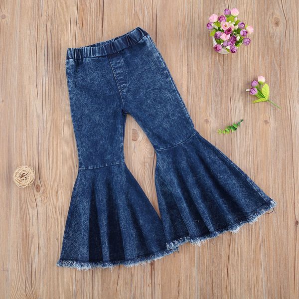 trousers celana flare denim anak perempuan 2 7y panjang bottoms pinggang tinggi warna solid jeans anak anak baju bayi musim gugur panas 2304, Blue
trousers celana flare denim anak perempuan 2 7y panjang bottoms pinggang tinggi warna solid jeans anak anak baju bayi musim gugur panas 2304, Blue