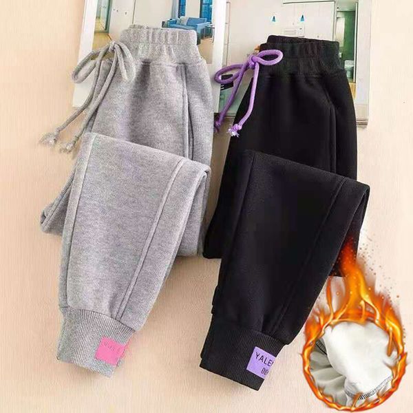 women's pants s celana panjang pergelangan kaki warna solid tebal bulu musim dingin wanita korea elastis pinggang longgar streetwear ka, Black;white
women's pants s celana panjang pergelangan kaki warna solid tebal bulu musim dingin wanita korea elastis pinggang longgar streetwear ka, Black;white
