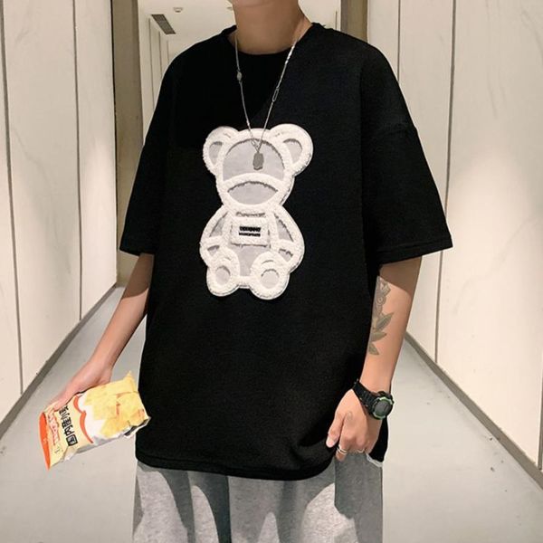 men's t shirts privathinker kaus pria beruang cetak kawanan atasan merek besar lengan pendek uniseks kasual musim panas pakaian korea 2, White;black
men's t shirts privathinker kaus pria beruang cetak kawanan atasan merek besar lengan pendek uniseks kasual musim panas pakaian korea 2, White;black