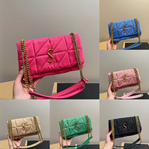 luxuries designer women bag nylon shoulder vintage elegant chain square hands lady crossbody s messenger purse hand s 230208
luxuries designer women bag nylon shoulder vintage elegant chain square hands lady crossbody s messenger purse hand s 230208