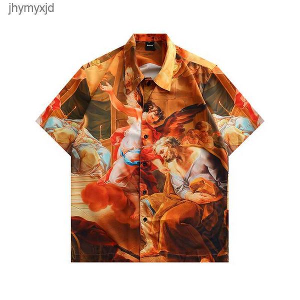 hip hop painted short sleeve summer shirts men and women oversized streetwear casual lapel hawaii cnmg, White;black
hip hop painted short sleeve summer shirts men and women oversized streetwear casual lapel hawaii cnmg, White;black