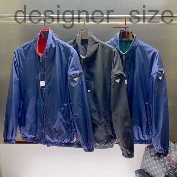 men's jackets designerluxury mens colthing designer jacket men reversible casual jackets embroidered nylon trench coat cardigan jacket, Black;brown
men's jackets designerluxury mens colthing designer jacket men reversible casual jackets embroidered nylon trench coat cardigan jacket, Black;brown