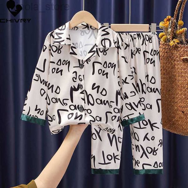 pajamas new kids boys girls silky pajama sets casual cartoon long sleeve lapel shirt with pants baby summer loose sleeping homewear, Blue;red
pajamas new kids boys girls silky pajama sets casual cartoon long sleeve lapel shirt with pants baby summer loose sleeping homewear, Blue;red