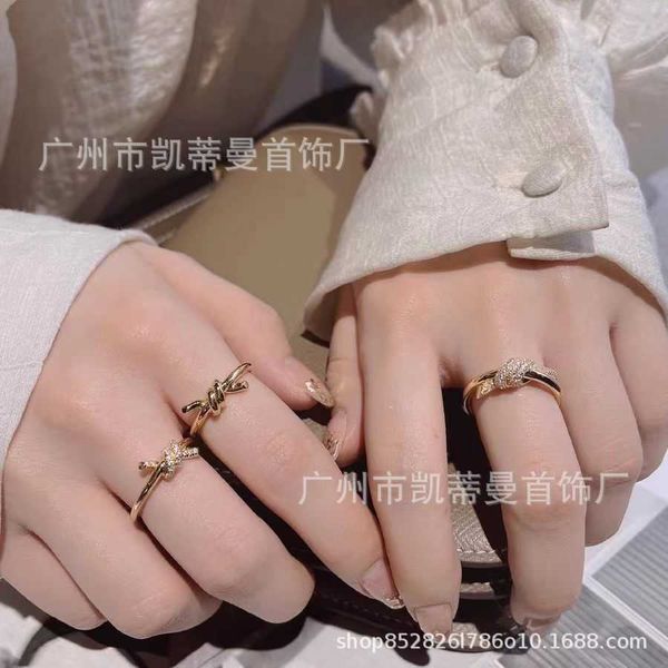 Designer Knot Ring Solid Silver 18k Rose Gold Light Luxury Fashion Versatile High end Design Twisted Rope
Designer Knot Ring Solid Silver 18k Rose Gold Light Luxury Fashion Versatile High end Design Twisted Rope