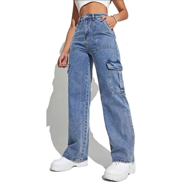 women's jeans fall y2k style women's straight leg jeans fashion multi pocket denim cargo pants street casual trousers s-xl drop sh, Blue
women's jeans fall y2k style women's straight leg jeans fashion multi pocket denim cargo pants street casual trousers s-xl drop sh, Blue