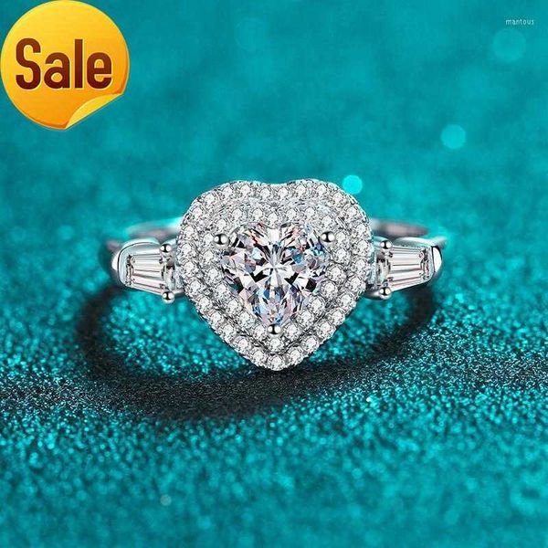 wedding rings 925 sterling silver ring heart-shaped mosanite love pericardium plated pt950 gold, Slivery;golden
wedding rings 925 sterling silver ring heart-shaped mosanite love pericardium plated pt950 gold, Slivery;golden