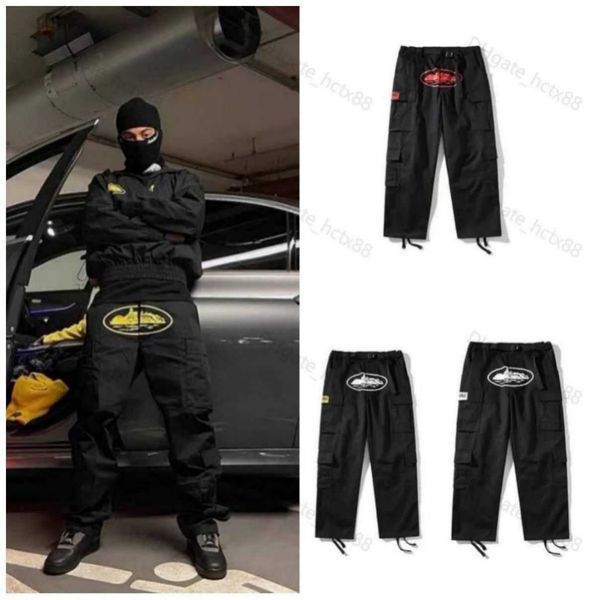2023 men's y2k cargo pants corteiz harajuku hip hop print multi pocket overalls hip hop punk rock wide leg pants oversized streetwear p, Black
2023 men's y2k cargo pants corteiz harajuku hip hop print multi pocket overalls hip hop punk rock wide leg pants oversized streetwear p, Black