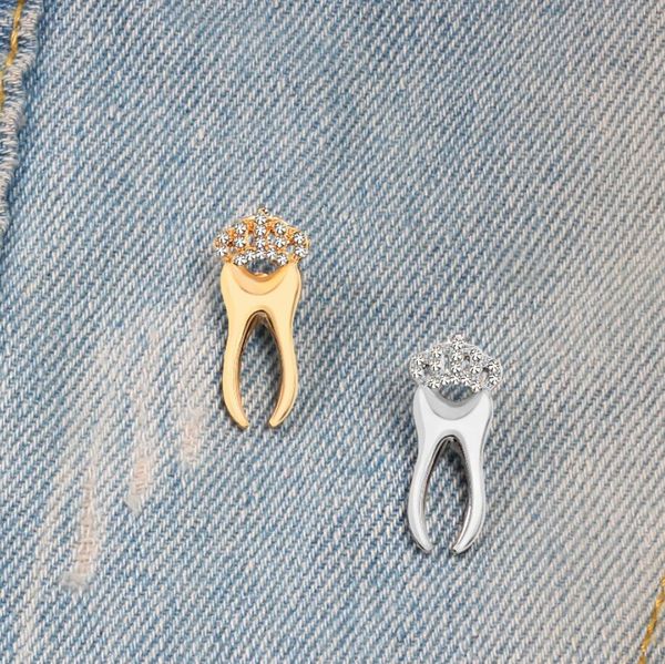crown tooth brooches gold silver colors rhinestone alloy teeth party office brooch pins for women men gifts, Gray
crown tooth brooches gold silver colors rhinestone alloy teeth party office brooch pins for women men gifts, Gray