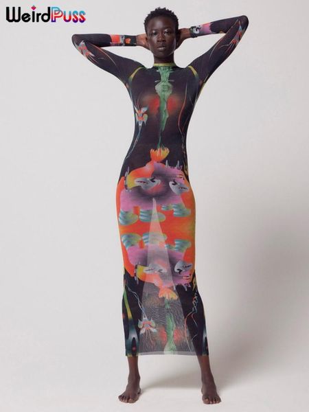dresses weird puss graffiti print dress women 2020 autumn trend long sleeve skinny stretchy maxi bodycon oneck streetwear clothes, Black;gray
dresses weird puss graffiti print dress women 2020 autumn trend long sleeve skinny stretchy maxi bodycon oneck streetwear clothes, Black;gray