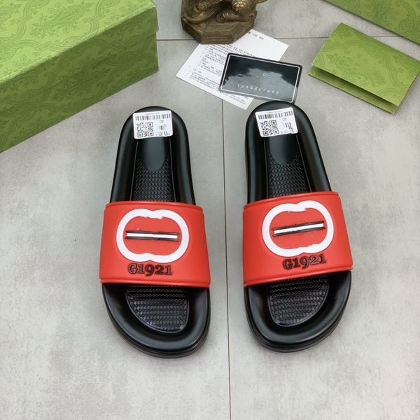 size 38-43 mens designers slippers women g1921 letter slides flats mules beach outdoor casual sandal rubber mules flip flops thick bottom do, Black
size 38-43 mens designers slippers women g1921 letter slides flats mules beach outdoor casual sandal rubber mules flip flops thick bottom do, Black