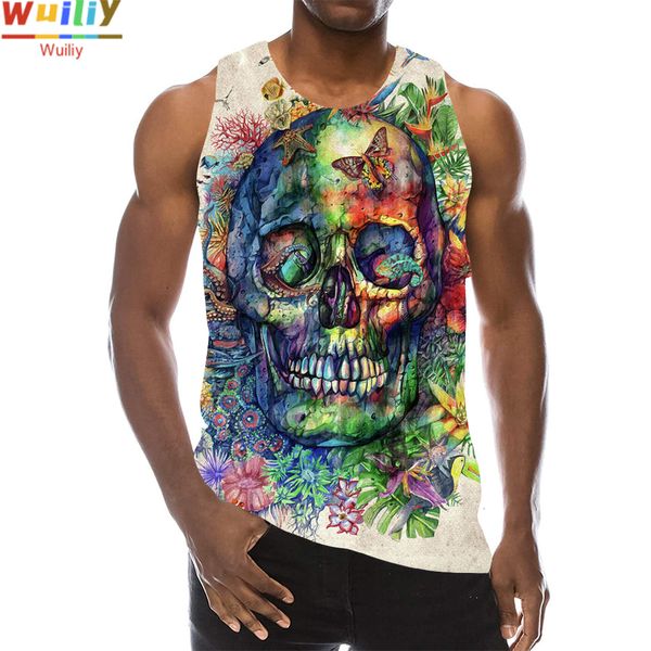men' tank rainbow skull for men summer skeleton graphic 3d print sleeveless sport gym novelty beach hip hop la running vest 230426, White;black
men' tank rainbow skull for men summer skeleton graphic 3d print sleeveless sport gym novelty beach hip hop la running vest 230426, White;black