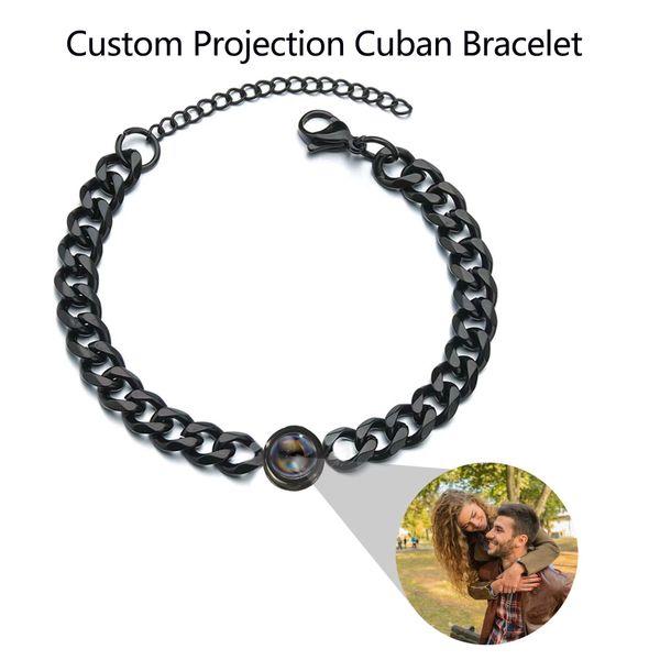 personalized customized picture bracelet p projection cuban bracelet family memorial p stainless steel 7mm cuban chain projection bracelet, Golden;silver
personalized customized picture bracelet p projection cuban bracelet family memorial p stainless steel 7mm cuban chain projection bracelet, Golden;silver