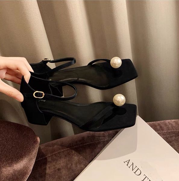 classic women's sandals pearl square toe wrap heel flats leather rubber heel dress shoes crystal embellished evening shoe luxury design, Black
classic women's sandals pearl square toe wrap heel flats leather rubber heel dress shoes crystal embellished evening shoe luxury design, Black