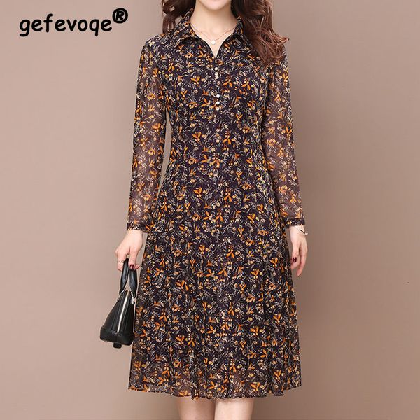 casual dresses long sleeve women floral print elegant turndown collar summer female clothing slim all-match button midi robe 230427, Black;gray
casual dresses long sleeve women floral print elegant turndown collar summer female clothing slim all-match button midi robe 230427, Black;gray