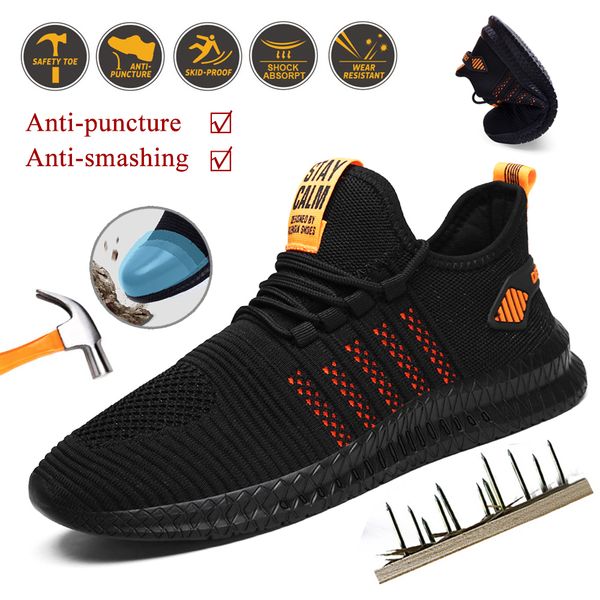 safety shoes zk30 drop work safety shoes summer breathable men air cushion work protective shoe sneakers anti-puncture male steel toe 230426, Black;brown
safety shoes zk30 drop work safety shoes summer breathable men air cushion work protective shoe sneakers anti-puncture male steel toe 230426, Black;brown
