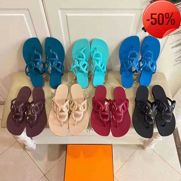 2022 designer egerie sandal women chain slides summer rubber big head slides fashion beach shoes flat slippers casual shoes with box 353, Black
2022 designer egerie sandal women chain slides summer rubber big head slides fashion beach shoes flat slippers casual shoes with box 353, Black