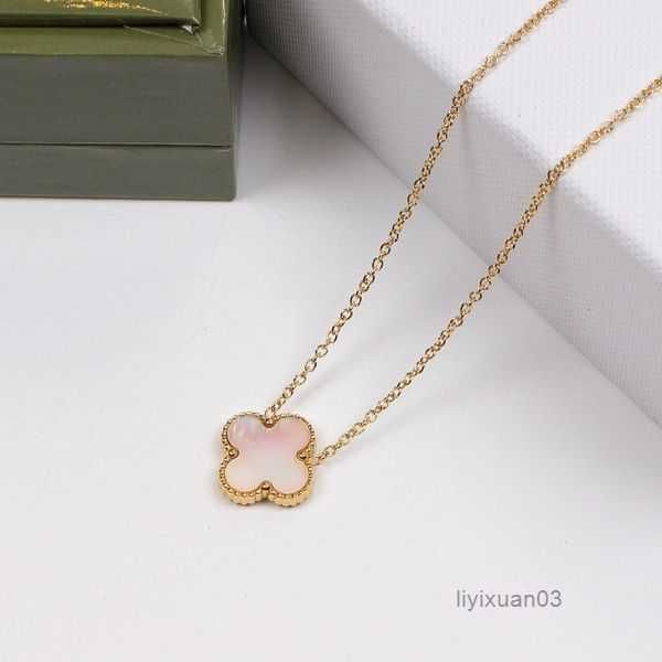 pendant necklaces womens designer four-leaf clover single flower fashion titanium steel 18k rose gold jewelry 2 uhb6, Silver
pendant necklaces womens designer four-leaf clover single flower fashion titanium steel 18k rose gold jewelry 2 uhb6, Silver