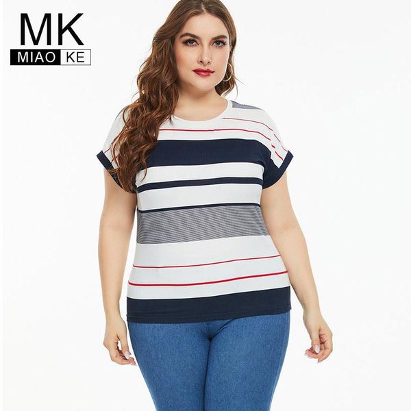 t-shirt 2021 summer plus size womens clothes striped short sleeve tshirt fashion ladies top, Black
t-shirt 2021 summer plus size womens clothes striped short sleeve tshirt fashion ladies top, Black
