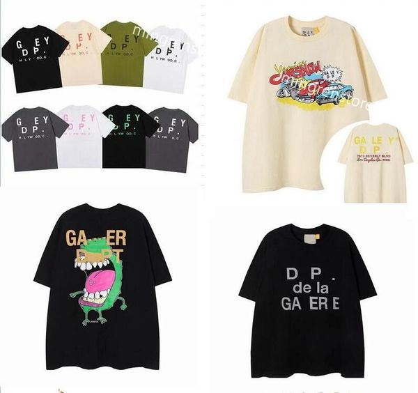 2023 women men's t-shirts designer galleryes depts shirt alphabet print trendy trend basic casual fashion loose short t-shirt half slee, White;black
2023 women men's t-shirts designer galleryes depts shirt alphabet print trendy trend basic casual fashion loose short t-shirt half slee, White;black
