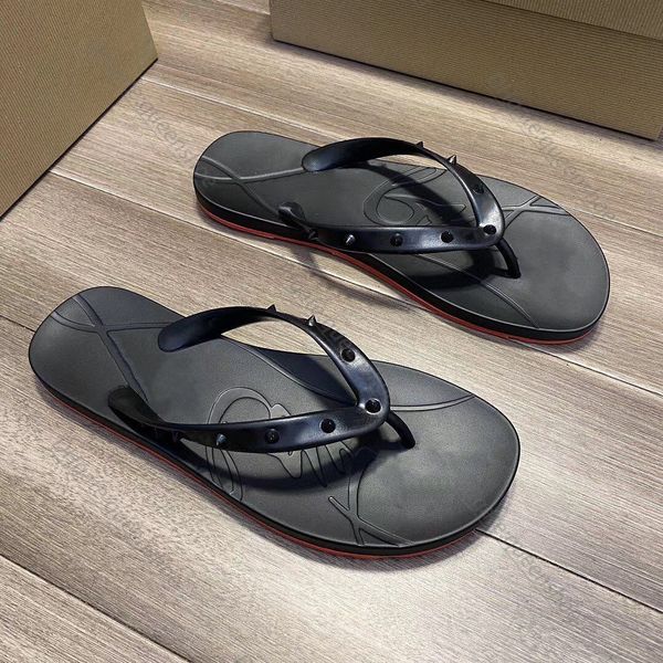 with box loubutins christians red-bottomes luxury famous slipper designer thong sandal woman shoe loubi flip rubber slim straps glossy rivet, Black
with box loubutins christians red-bottomes luxury famous slipper designer thong sandal woman shoe loubi flip rubber slim straps glossy rivet, Black