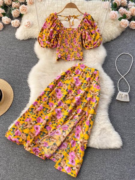 dress women summer floarl print two piece skirt set 2022 new crop ladies casual maxi beach vacation female clothing, White
dress women summer floarl print two piece skirt set 2022 new crop ladies casual maxi beach vacation female clothing, White