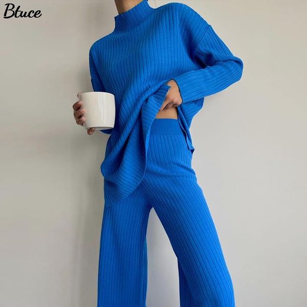 pants knitted women sets 2 piece outfits solid casual pullover hight waist long pants 2022 winter oversized sweater blue suits, White
pants knitted women sets 2 piece outfits solid casual pullover hight waist long pants 2022 winter oversized sweater blue suits, White