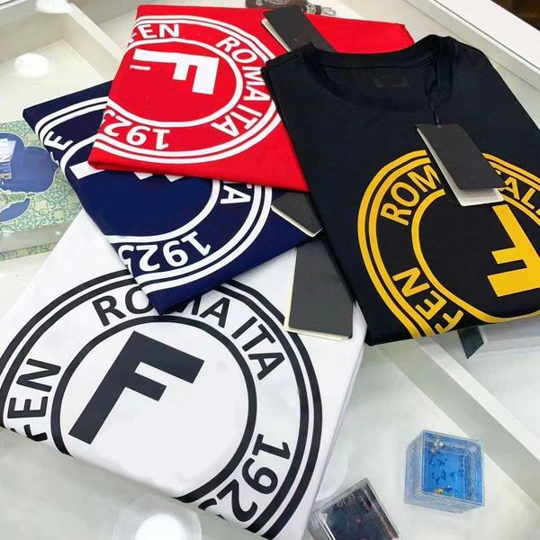 women's men's t-shirts round neck short sleeve pure cotton designer brand chest letter printing summer leisure luxury couple overs, White;black
women's men's t-shirts round neck short sleeve pure cotton designer brand chest letter printing summer leisure luxury couple overs, White;black