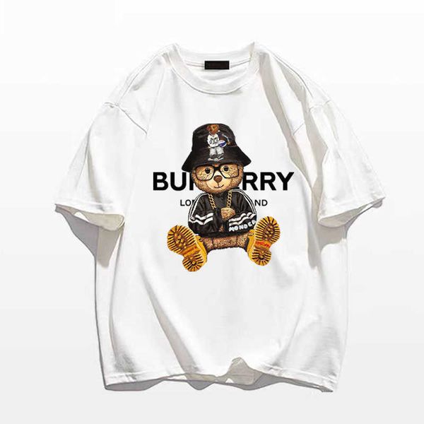 men's t-shirts 2023 new pure cotton t-shirt street fashion bear letter tee men women oversize short sleeve summer streetwear g230427, White;black
men's t-shirts 2023 new pure cotton t-shirt street fashion bear letter tee men women oversize short sleeve summer streetwear g230427, White;black