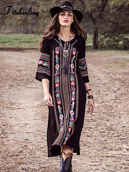 dresses fitshinling ethnic style embroidery beach dress holiday vintage side split black pareos 2022 bohemian slim dresses for women new, Black;gray
dresses fitshinling ethnic style embroidery beach dress holiday vintage side split black pareos 2022 bohemian slim dresses for women new, Black;gray