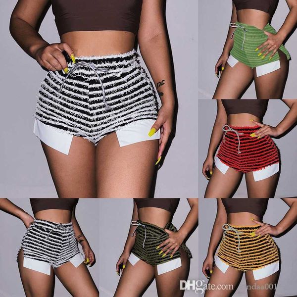 knitted stripe shorts slim fit pants womens summer fashion high waist hip lifting spicy girls casual short pant, Black;white
knitted stripe shorts slim fit pants womens summer fashion high waist hip lifting spicy girls casual short pant, Black;white