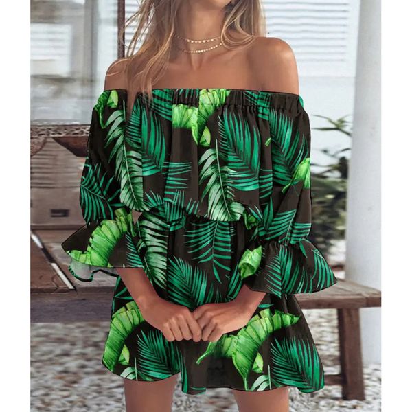 casual dresses summer strap holiday floral print women fashion off shoulder sundress dress elegant chiffon aline beach boho skirt 230426, Black;gray
casual dresses summer strap holiday floral print women fashion off shoulder sundress dress elegant chiffon aline beach boho skirt 230426, Black;gray
