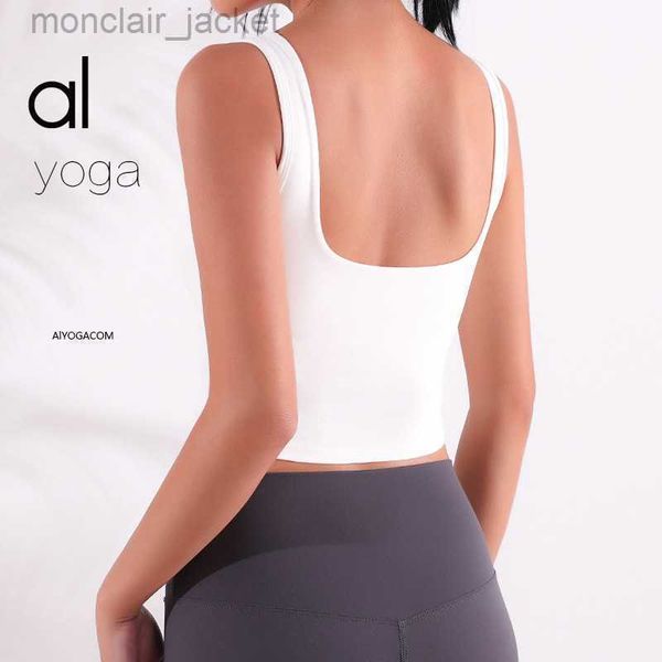 desginer alos yoga t shirt al shockproof sports bra for women wearing high strength tank bra beautiful back running fitness bra, White
desginer alos yoga t shirt al shockproof sports bra for women wearing high strength tank bra beautiful back running fitness bra, White