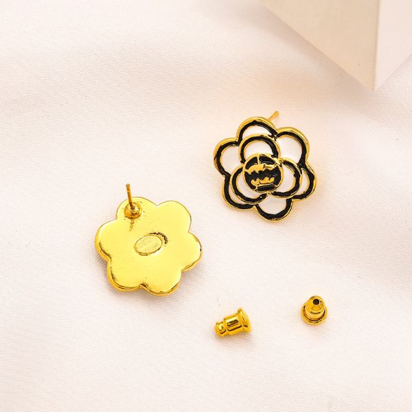 stud earrings gift charm earrings gold plated black flower earrings for womens designer jewelry 2023 wedding love stainless steel, Golden;silver
stud earrings gift charm earrings gold plated black flower earrings for womens designer jewelry 2023 wedding love stainless steel, Golden;silver