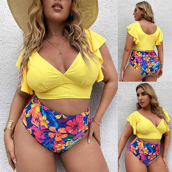 new large 2022 ruffled print high waist split bikini swimwear fit
new large 2022 ruffled print high waist split bikini swimwear fit