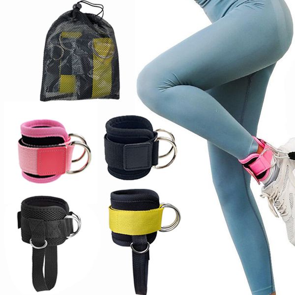 fitness ankle straps adjustable d-ring foot support cuffs gym leg strength workouts pulley with buckle sports feet guard, Blue;black
fitness ankle straps adjustable d-ring foot support cuffs gym leg strength workouts pulley with buckle sports feet guard, Blue;black