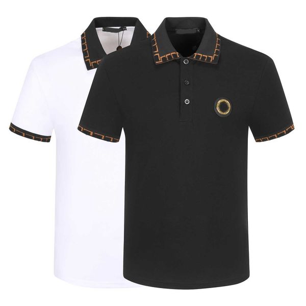 senior designer men's tees polos soft cotton short sleeve collar t-shirt letter print wrinkle resistant t-shirt fashion casual men', White;black
senior designer men's tees polos soft cotton short sleeve collar t-shirt letter print wrinkle resistant t-shirt fashion casual men', White;black