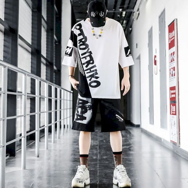 men's tracksuits men's suits sports youth casual men clothing set loose oversized t-shirt sweatpants brand korean trend hip-hop tw, Gray
men's tracksuits men's suits sports youth casual men clothing set loose oversized t-shirt sweatpants brand korean trend hip-hop tw, Gray