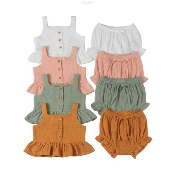 clothing sets lovely 100%cotton muslin baby girl sleeveless tank and shorts summer set, White
clothing sets lovely 100%cotton muslin baby girl sleeveless tank and shorts summer set, White