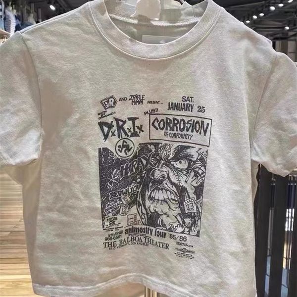 women's t-shirt retro cartoon print cotton t-shirt women summer casual round neck short sleeve slim tee shirt woman vintage chic y2k cr, White
women's t-shirt retro cartoon print cotton t-shirt women summer casual round neck short sleeve slim tee shirt woman vintage chic y2k cr, White