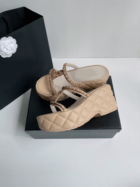 womens platform wedge slippers heels height 3cm/.5cm fish mouth sandals designer mules plaid quilted texture slides flip flops slip-on chai, Black
womens platform wedge slippers heels height 3cm/.5cm fish mouth sandals designer mules plaid quilted texture slides flip flops slip-on chai, Black