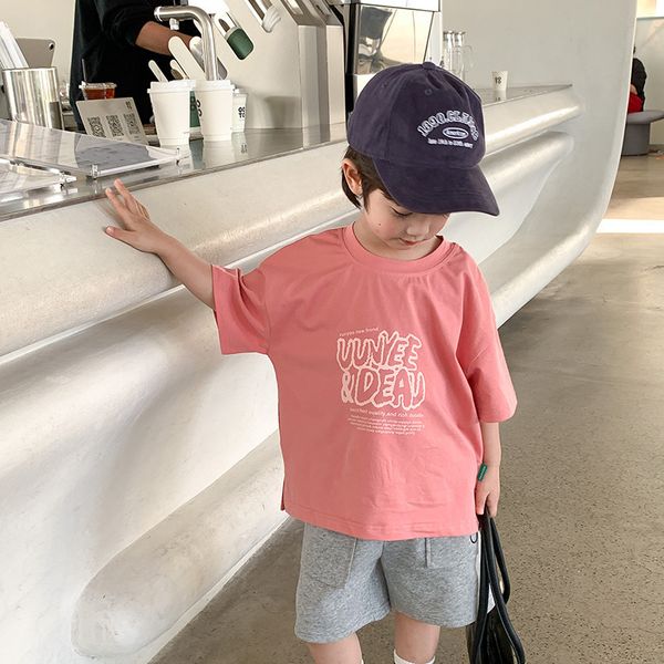 t-shirts boys summer letters short sleeve t-shirts kids round neck loose split tee cotton 230427, Blue
t-shirts boys summer letters short sleeve t-shirts kids round neck loose split tee cotton 230427, Blue