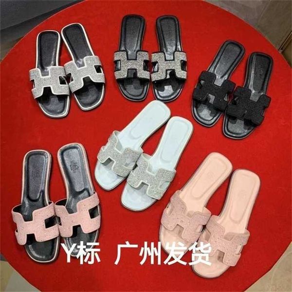 h oran paris slippers h high womens version outer leather spring and summer large original standard upper drilled in gu, Black
h oran paris slippers h high womens version outer leather spring and summer large original standard upper drilled in gu, Black