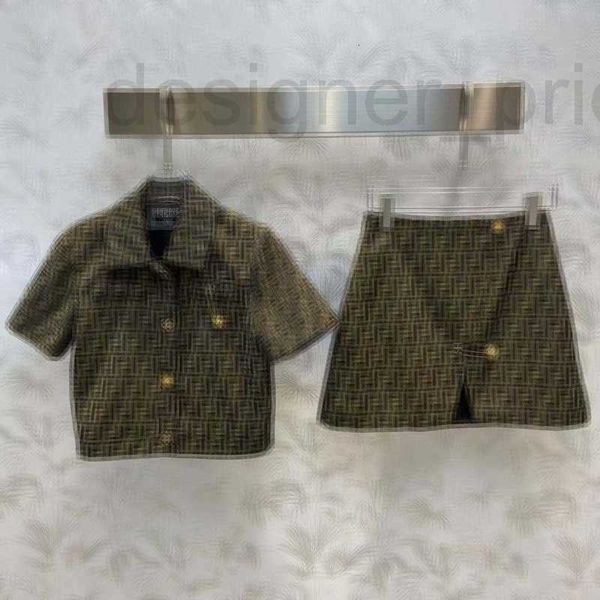 two piece dress designer 2023 spring/summer new double f jacquard shirt set with ff fabric from popular series 5xu8, White
two piece dress designer 2023 spring/summer new double f jacquard shirt set with ff fabric from popular series 5xu8, White