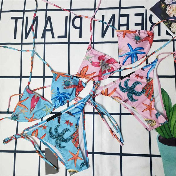 designer bikini creative starfish pattern swimwear summer personality designer bikinis set holiday two pieces adjustable girls sw, Black
designer bikini creative starfish pattern swimwear summer personality designer bikinis set holiday two pieces adjustable girls sw, Black