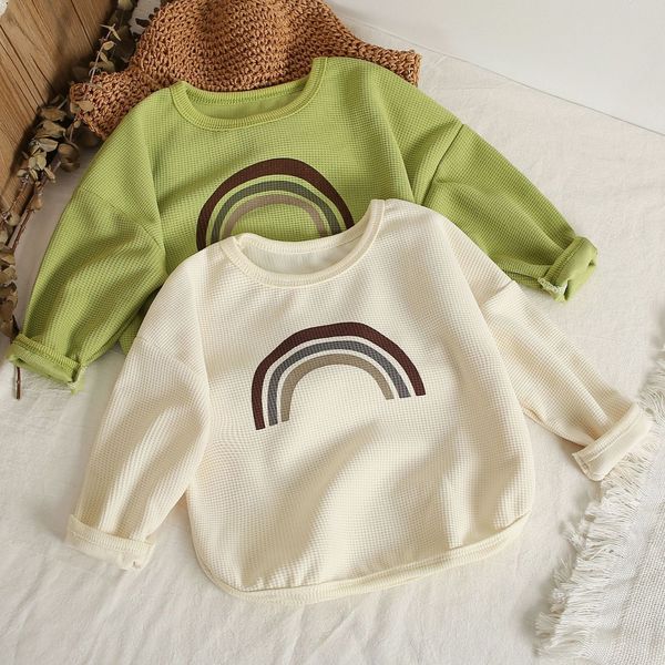 t-shirts children's shirts waffle sweatshirts for kids boys long-sleeved cartton girls pullover autumn winter baby outfits 230427, Blue
t-shirts children's shirts waffle sweatshirts for kids boys long-sleeved cartton girls pullover autumn winter baby outfits 230427, Blue
