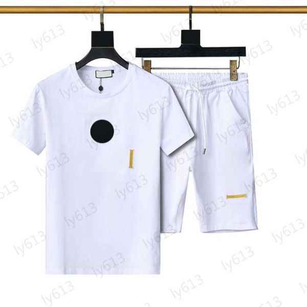 white designer mens t-shirts short sets summer fashion casual loose fitting classic brand letter logo printing design cotton male tracksuit, Gray
white designer mens t-shirts short sets summer fashion casual loose fitting classic brand letter logo printing design cotton male tracksuit, Gray